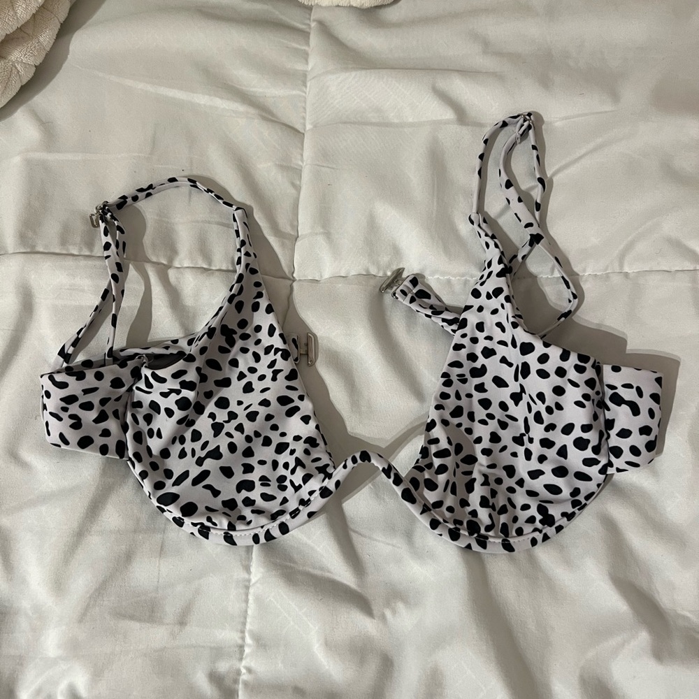cow print top from shein, size large never worn